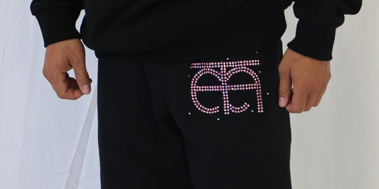 ENCHANT Rhinestone Sweatpants