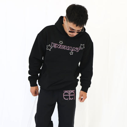 ENCHANT Rhinestone Sweatpants