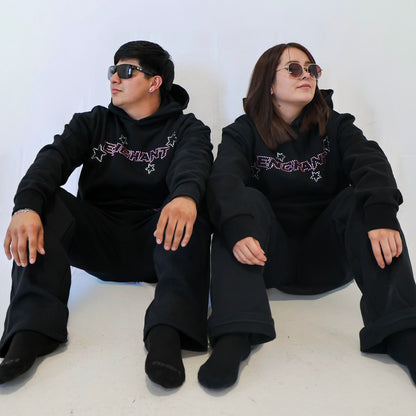 ENCHANT Rhinestone Hoodie