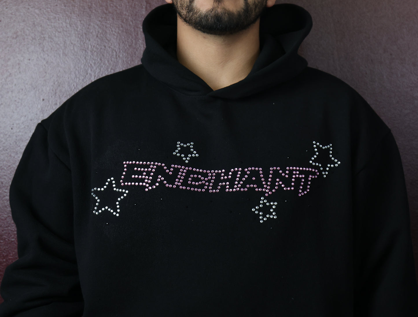 ENCHANT Rhinestone Hoodie